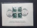 Drittes Reich Block 7 + 8 FDC + 11 1937 Sonderstempel Gestempelt