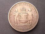 Sachsen Ausbeute Vereinstaler 1865 König Johann 1854-1873 fss