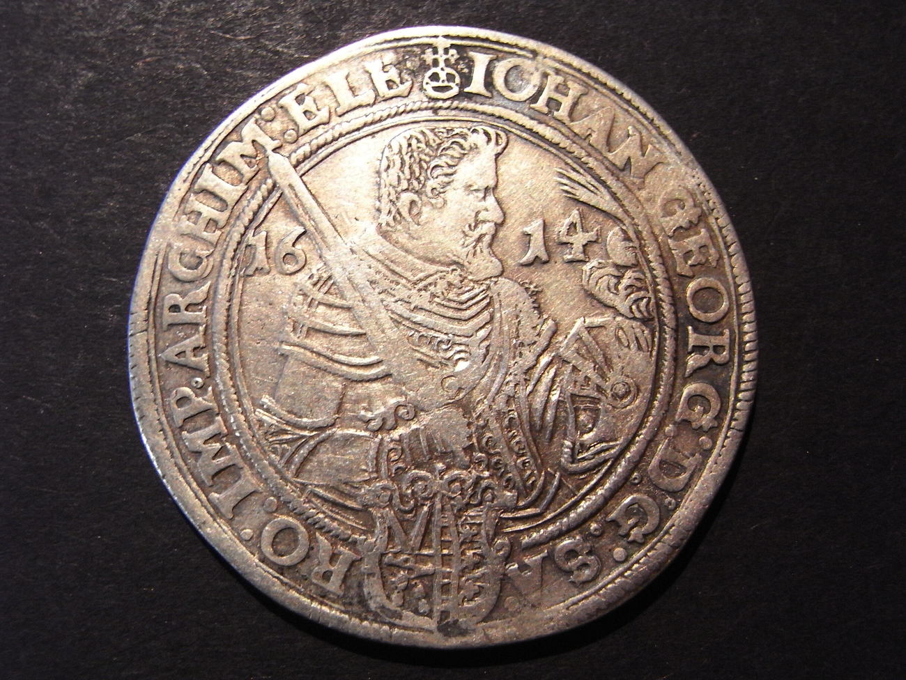 Sachsen 1 Taler 1614 ss