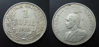 Deutsch Ostafrika  1 Rupie 1910 ss