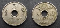 Deutsch Ostafrika 5 Heller