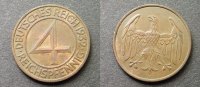 Weimaer Republik 4 Pfennig
