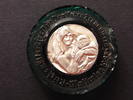Drittes Reich Medaille Reichsmuttertag mit Glasrand -