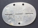 Drittes Reich Erkennungsmarke LW-BK 49-XI -