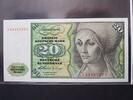 BRD 20 Deutsche Mark 1960 I 70,00 EUR  zzgl. 5,50 EUR Versand