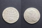 Sachsen Gotha Altenburg 1/8 Taler Auf d. 200. Jf. des Augsburger Religionsfriedens Friedrich III 1732-1772 -
