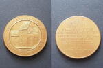 Hohenstein Ernstthal Medaille Karl May Geburtshaus -