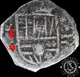 SPAIN 2 REALES 1617 Philip III - Toledo V VF20