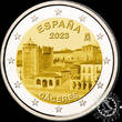 SPAIN EURO COIN SET SPAIN 2023 Felipe VI - Cáceres UNC