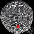 SPAIN 1 REAL 1366 - 1379 Henry II - Burgos B XF40