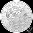 AUSTRIA 3 EURO 2023 Schwellhai – Swell Shark UNC