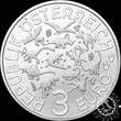 AUSTRIA 3 EURO 2021 Deinonychus UNC