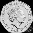 UNITED KINGDOM 50 PENCE 2016 150 An. Beatrix Potter BU