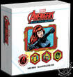 Niue 2 DOLLARS 2023 Silver Proof Oz – Marvel Avengers 60th Anniversary – Black Widow