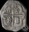 Spain 1595 1 REAL – Felipe II – SEGOVIA I – VERY RARE MBC / VF