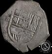 Spain 1600 8 REALES – Felipe III – SEVILLA B – Very Rare MBC- / VF