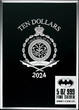New Zealand 10 Dollars 2024 - 5 Ounces - 85th Anniversary BATMAN 615 – NIUE PROOF