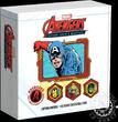Niue 2 DOLLARS 2023 – 1 Silver Ounce – Marvel Avengers 60th Anniversary – Captain America Proof