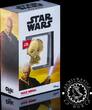 Niue 2 DOLLARS 2023 – 1 Gilded Silver Ounce – CHIBI – STAR WARS – Mace Windu Proof