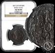 Spain 1817 8 MARAVEDÍS – Fernando VII – Jubia NGC AU 58 BN
