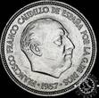Spain 1957 *58 5 PESETAS – Franco SC / UNC