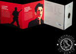 United Kingdom 2 POUNDS 2025 – Official Coincard – George Orwell BU