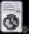 TONGA 1993 1 PA’ANGA – Protect our World – TOP POP NGC PF 69 ULTRA CAMEO