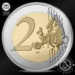 France 2025 4x 2 Euro – Official Coincard BU – Louvre –
