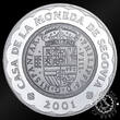Spain 2001 2000 PESETAS – Segovia – Proof