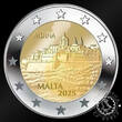 Malta 2025 Euroset + 2 Euro Commemorative – Official Mint Set – Mdina – BU