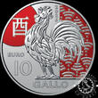 San Marino 2025 12 x 10 EURO – Chinese Lunar Calendar – Complete Series – UNC
