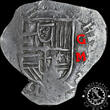 SPAIN 2 REALES 1603 - Philip III - Granada - Only 3 Knows VF30