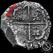 SPAIN 1/2 REAL 1603 - 1612 - Philip III - Potosi R VF35