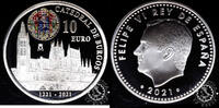 SPAIN 10 EURO Felipe VI - 800 aniv. Burgos Cathedral Construction -