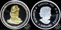 CANADA 3 DOLLAR CAD Elizabeth II - Family Scene -
