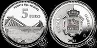SPAIN 5 EUROS 2012 - Coin set 5 EURO PROOF - Ourense - SPAIN -