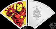 Niue 2 DOLLARS Silver Proof Oz – Marvel Avengers 60th Anniversary – Iron Man -