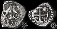 Spain 1/2 REAL 1737 – 1/2 REAL – Felipe V – POTOSÍ -