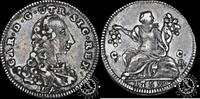 Spain 1/2 CARLINO 1/2 CARLINO – Carlos III – NAPLES C CR -