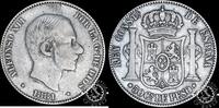 Spain 50 CENTAVOS De PESO 50 CENTAVOS De PESO – Alfonso XII -