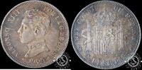 Spain 2 PESETAS 2 PESETAS – Alfonso XIII – SM V -