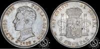 Spain 2 PESETAS 2 PESETAS – Alfonso XIII – SM V -