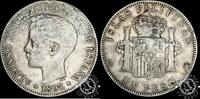 Spain / Philippines 1 PESO 1 PESO – Alfonso XIII – SG V -
