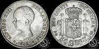 Spain 50 CÉNTIMOS 50 CÉNTIMOS – Alfonso XIII – PG M -