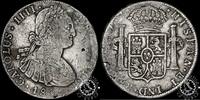 Spain / Bolivia 8 REALES 8 REALES – Carlos IV – POTOSÍ PJ -