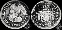 Spain / Mexico 1/2 REAL 1/2 REAL – Carlos IV – MÉXICO FM -