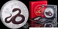 Niue 2 DOLLARS 1 Silver Ounce – Lunar Year of the Snake -