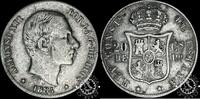 Spain / Philippines 20 CENTAVOS de PESO 20 CENTAVOS de PESO – Alfonso XII – MANILA -