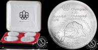 Canada 4 x 10 DOLLARS 4 x Silver Coin Set - Montreal Olympic Games -