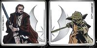 Niue 1 SILVER OUNCE – STAR WARS – Obi Wan Kenobi and Yoda -